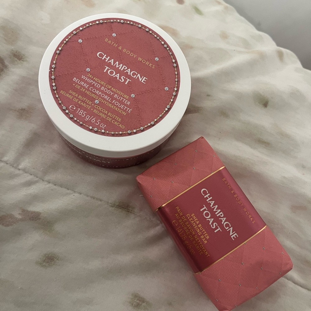 Brand new Bath & body Works, body, butter, and soap bundle